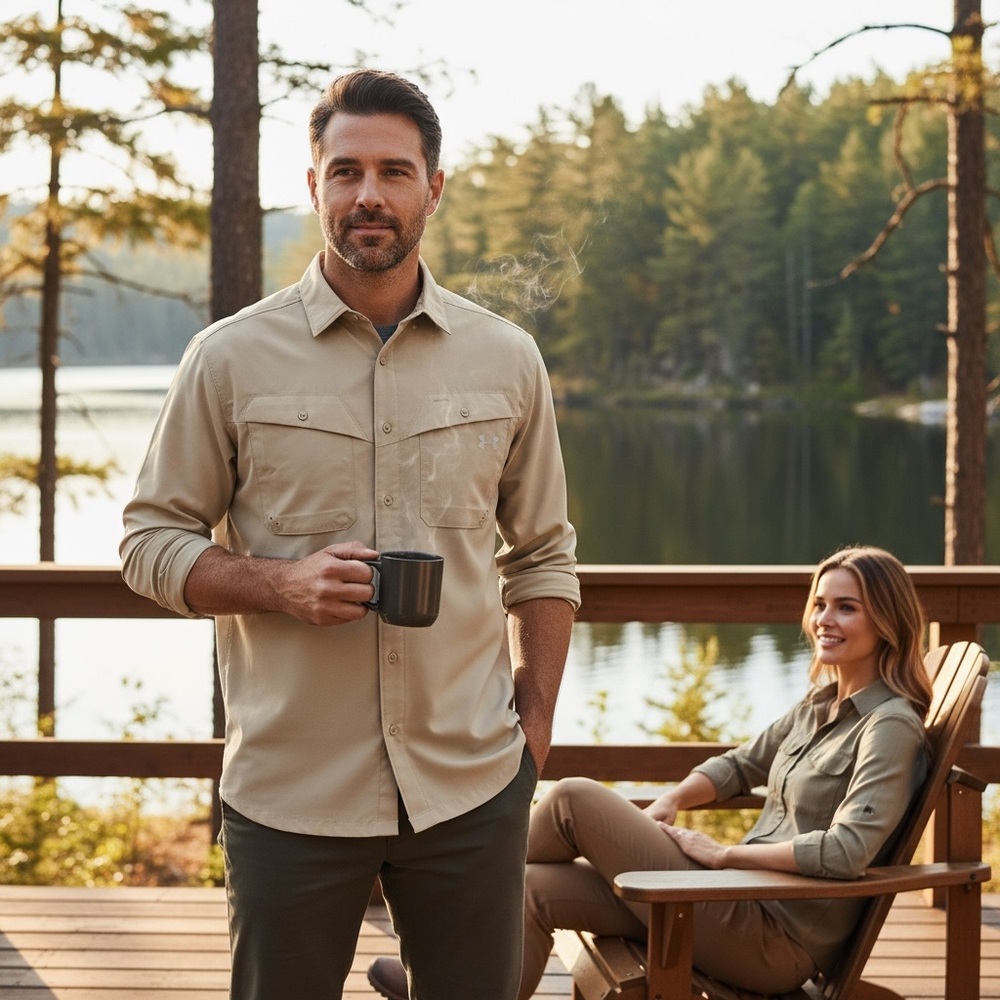 Under Armour Men's Tan Shirt